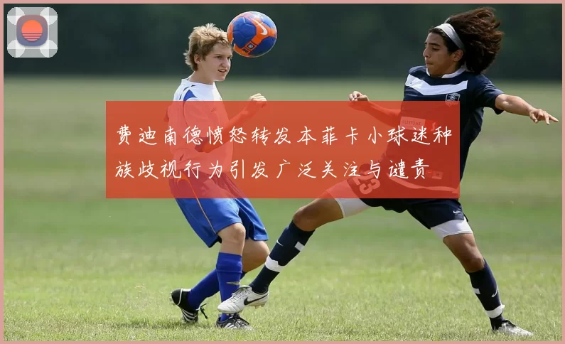 费迪南德愤怒转发本菲卡小球迷种族歧视行为引发广泛关注与谴责